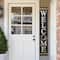 Glitzhome® 5ft. Welcome Wood Porch Sign with 4 Changeable Wreaths